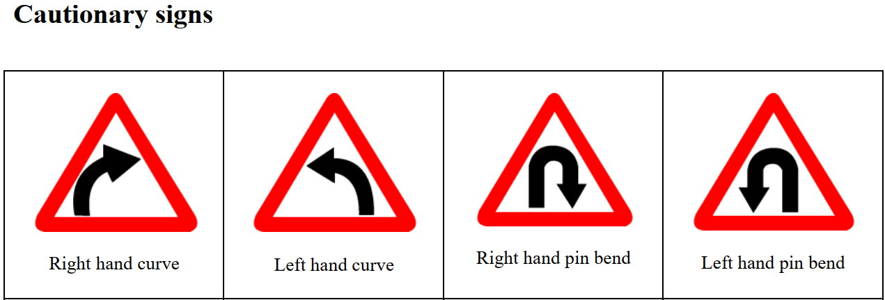 Road Signs