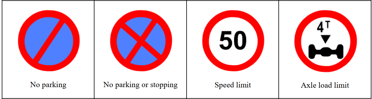 Road Signs